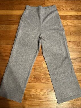 Wide leg sweater pants